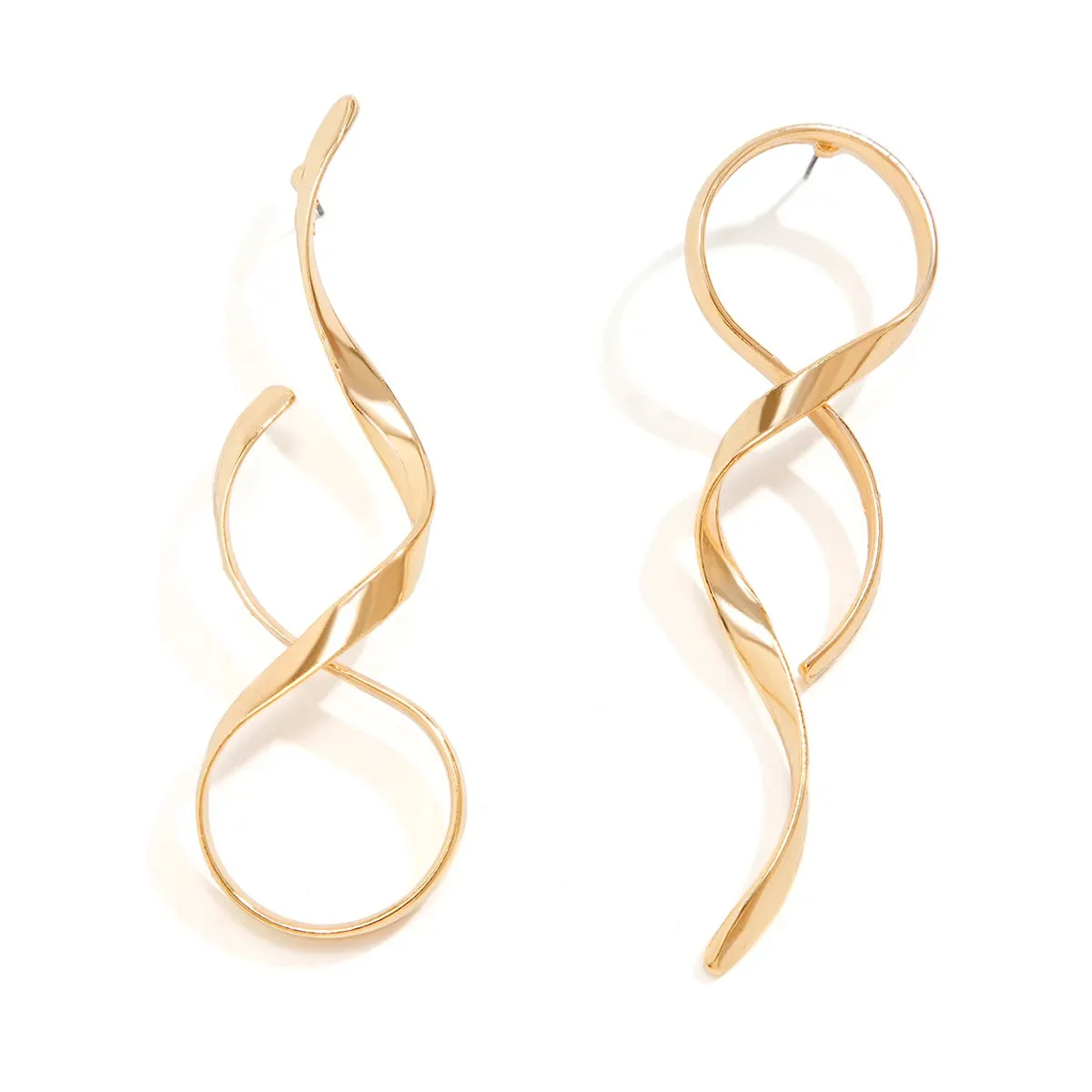 Creative Long Geometric Drop Earrings