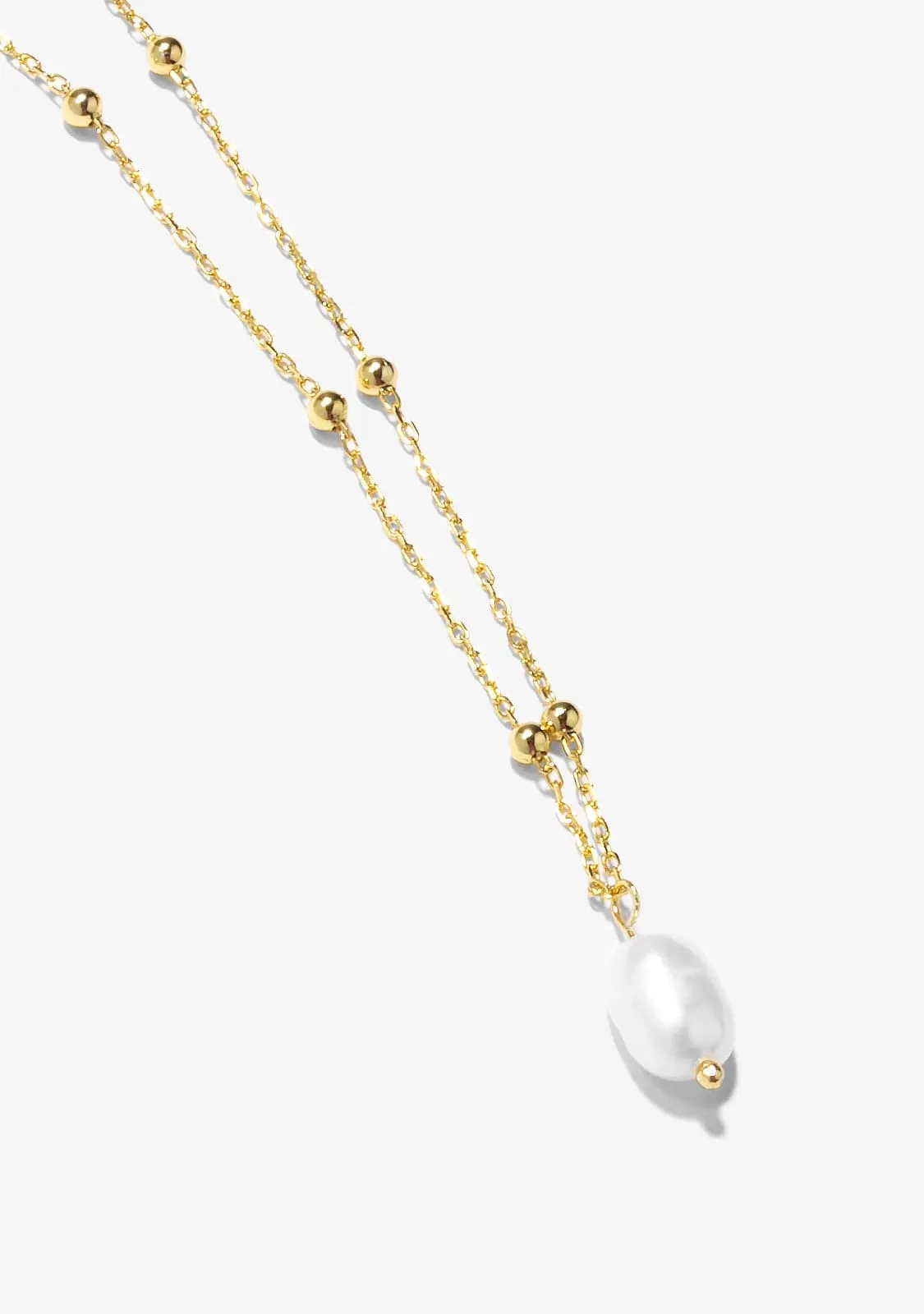 Necklace Perlie Gold