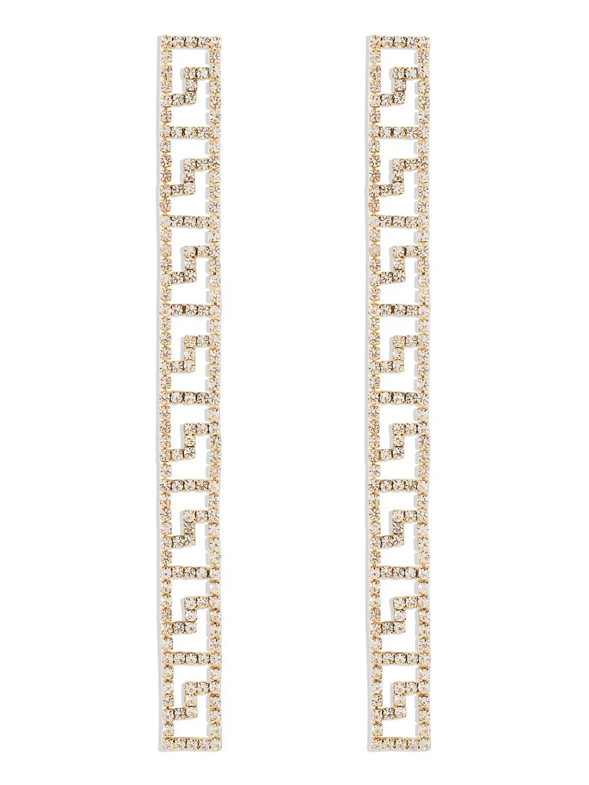 Sparkling Rhinestone Hollow Out Earrings