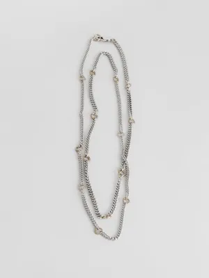 The Lair Jewellery Supekkuru Necklace Double 9ct Yellow Gold
