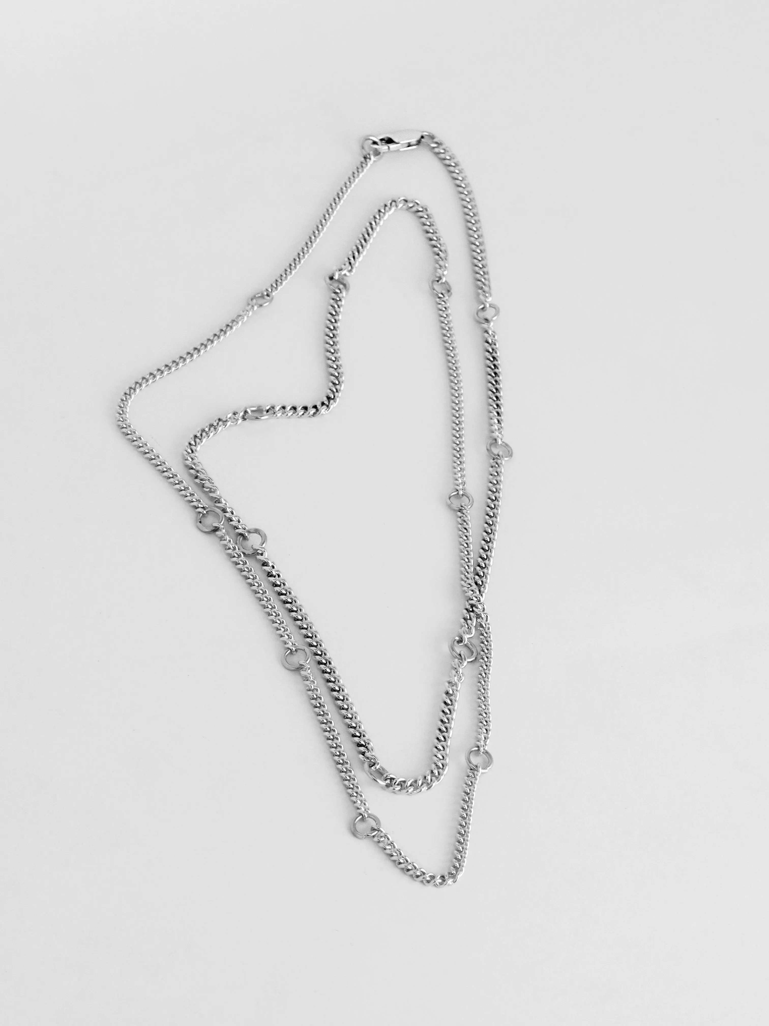 The Lair Jewellery Supekkuru Necklace Double Silver
