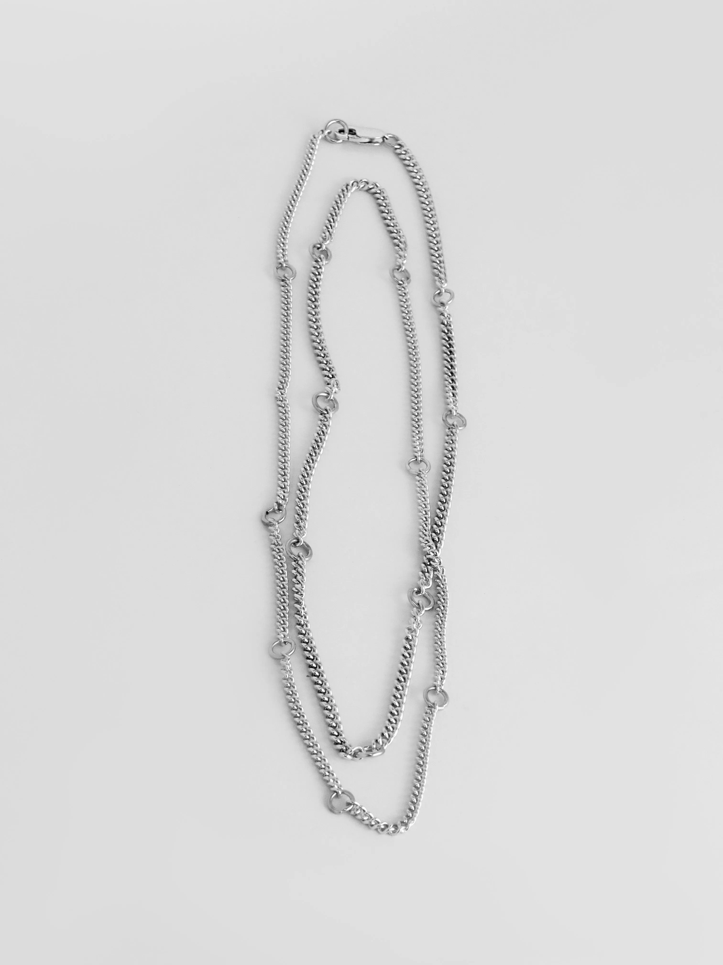 The Lair Jewellery Supekkuru Necklace Double Silver