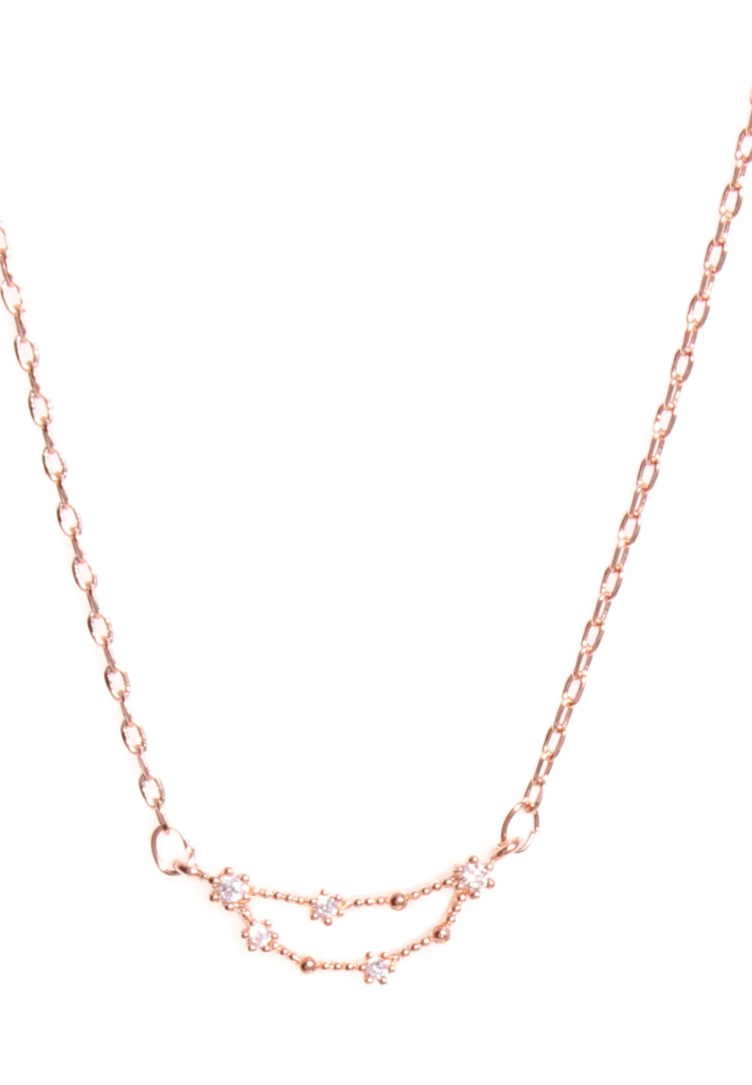 Zodiac Necklace Rosegold (Summer Sale)
