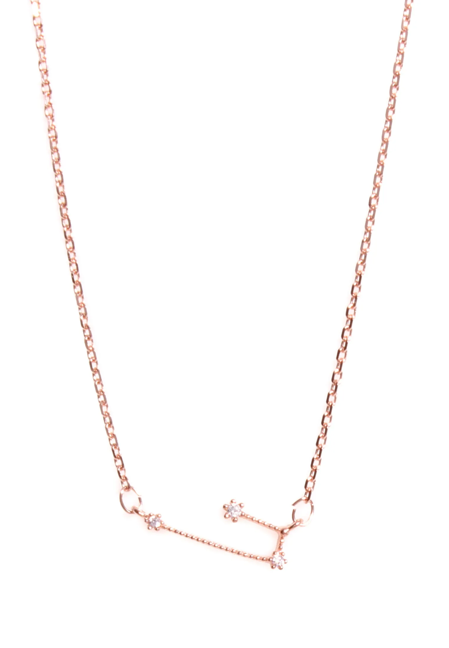 Zodiac Necklace Rosegold (Summer Sale)