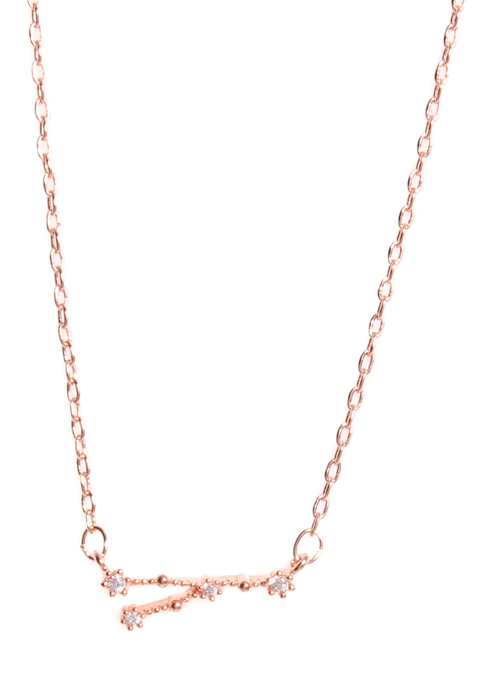 Zodiac Necklace Rosegold (Summer Sale)