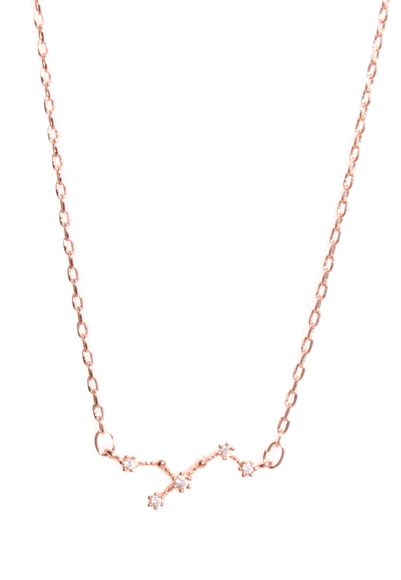 Zodiac Necklace Rosegold (Summer Sale)