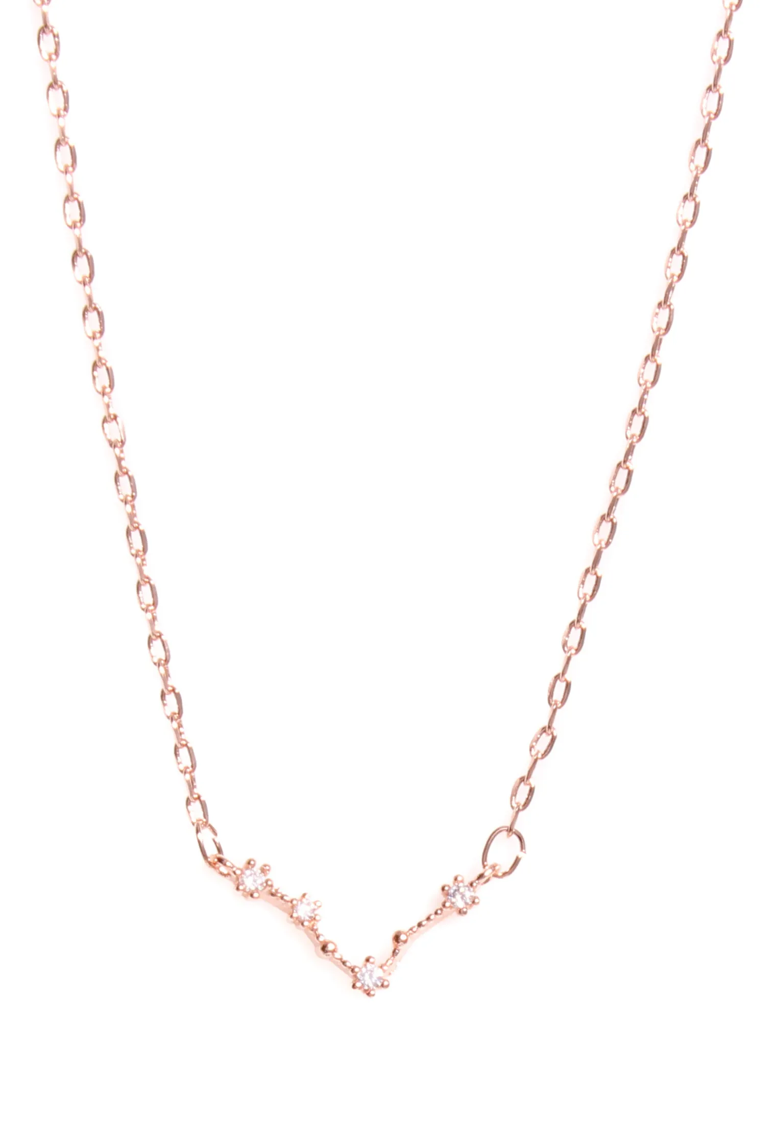 Zodiac Necklace Rosegold (Summer Sale)