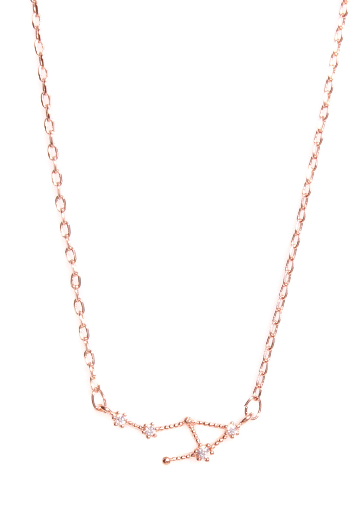 Zodiac Necklace Rosegold (Summer Sale)